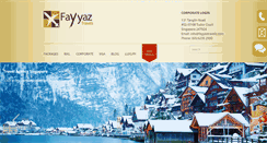 Desktop Screenshot of fayyaztravels.com